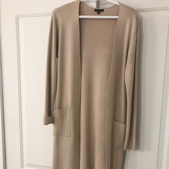 Long knit cardigan sweater - Picture 1 of 3